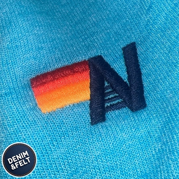 Aviator Nation x Soul Cycle Hamptons Cherry Ocean Blue Crewneck/Sweatshirt 🩵🍒 - Picture 2 of 16